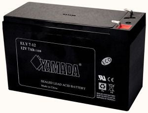 Batteria al Piombo 12V 7 Ah Ricaricabile - Yamada