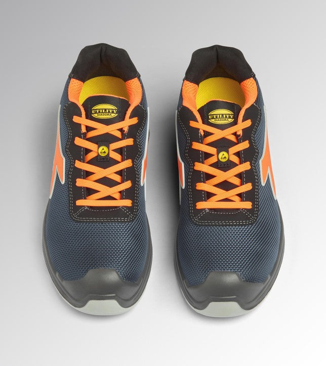 SCARPE ANTINFORTUNISTICHE DIADORA FLASH LOW S1PS FO SR LG SC ESD BLUE ATLETIC