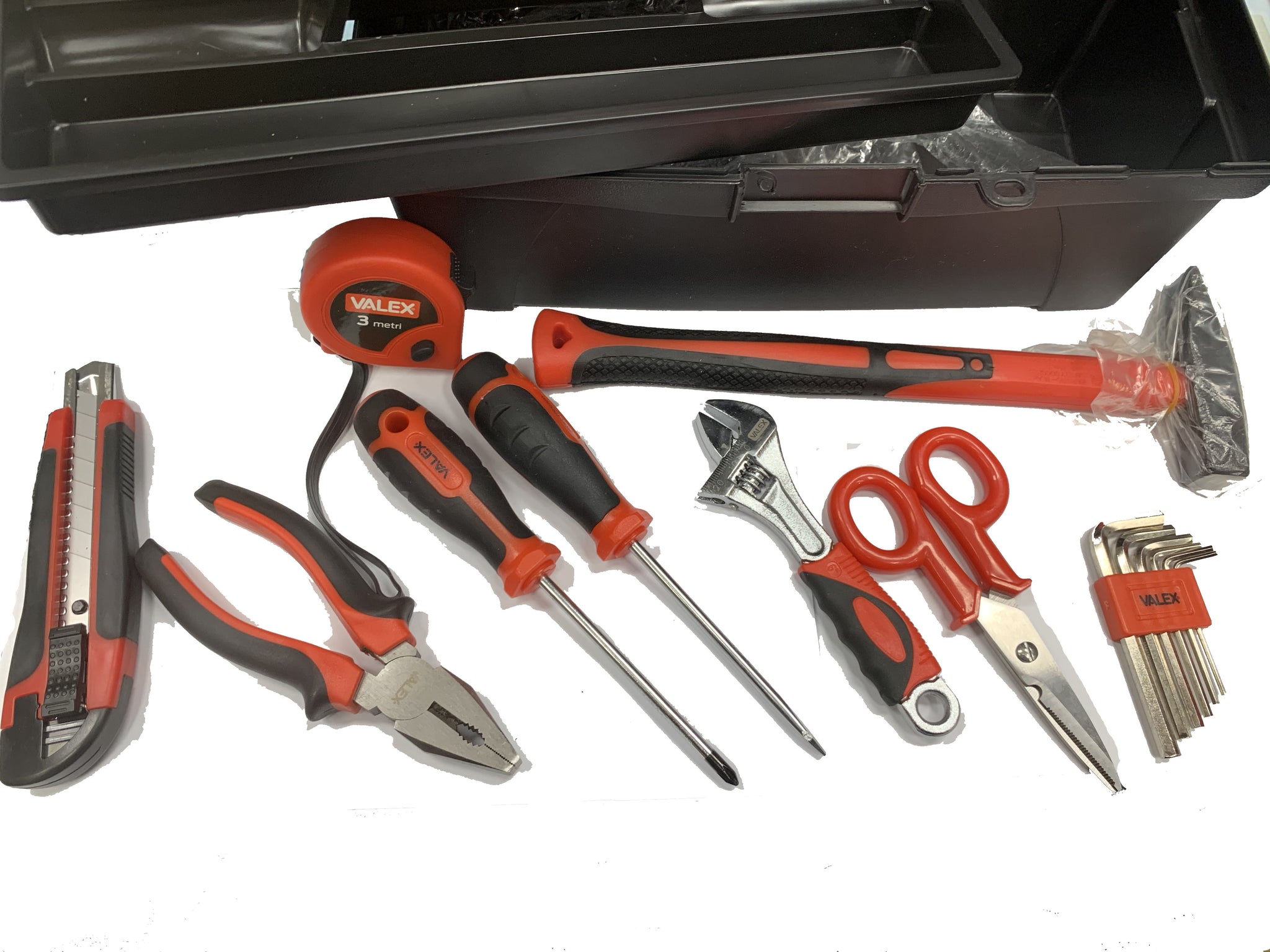 VALIGETTA CON ATTREZZI FAI DA TE  CON VASSOIO INTERNO 335X135X175 VALEX 1980068