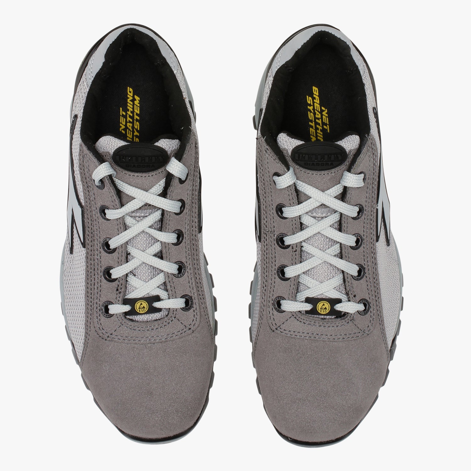 Scarpe Antinfortunistiche Diadora Utility GLOVE NET LOW S1P HRO SRA ESD GRIGIO