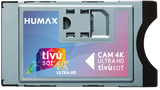 CAM TIVUSAT HUMAX 4K ULTRA HD MODULO SMARTCAM CERTIFICATA CI+EPC CON TESSERA