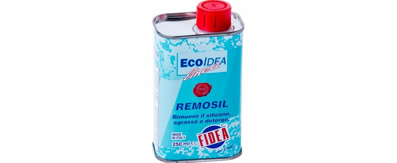 FIDEA Remosil rimuove tutti i tipi di silicone, sgrassa e deterge 250 ml