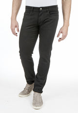 Pantaloni Jeans Fibreflex® vestibilità straight fit Nero Rica Lewis WORK9 