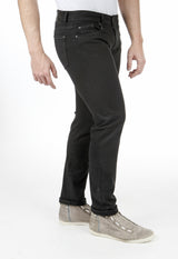 Pantaloni Jeans Fibreflex® vestibilità straight fit Nero Rica Lewis WORK9 