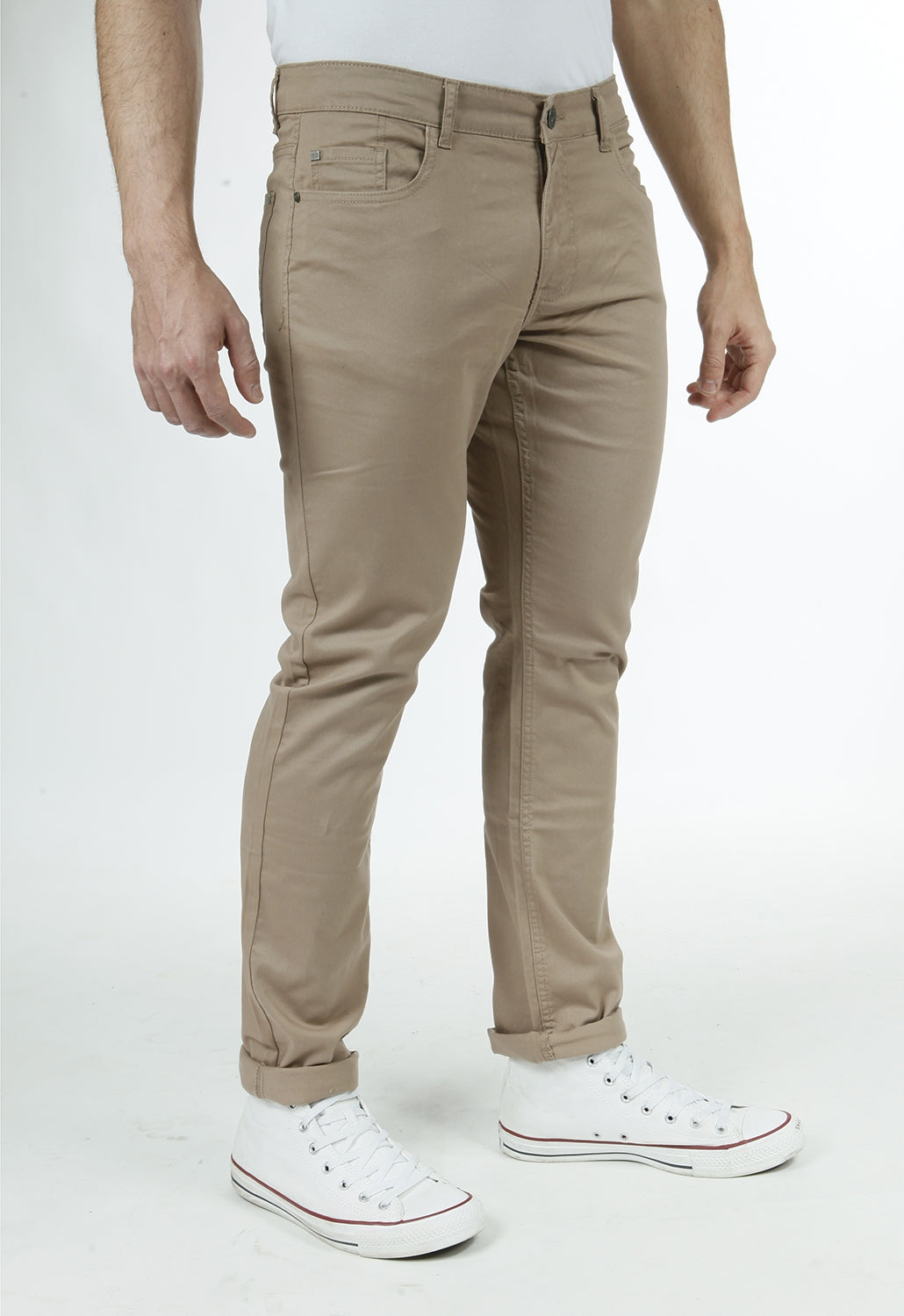 Pantaloni Jeans Fibreflex® vestibilità straight fit SABBIA Rica Lewis WORK10