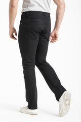 Pantaloni Jeans 100% cotone bio vestibilità regular Nero Rica Lewis WORK7  