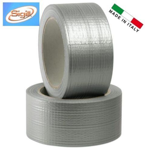 NASTRO STOP NASTRO AMERICANO MULTIUSO 25mt X 50mm "SIGILL" GRIGIO