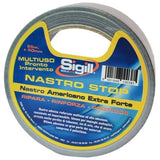 NASTRO STOP NASTRO AMERICANO MULTIUSO 25mt X 50mm "SIGILL" GRIGIO