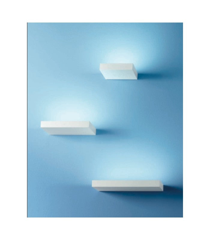 LINEALIGHT REGOLO APPLIQUE LED 36W 3000K LUCE BIANCA ANODIZZATO 32,3 CM  MONOEM.