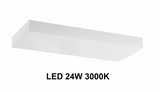 LINEALIGHT REGOLO APPLIQUE LED 24W 3000K 24CM LUCE BIANCA C. ALLUM BIANCO MONOEMISSIONE