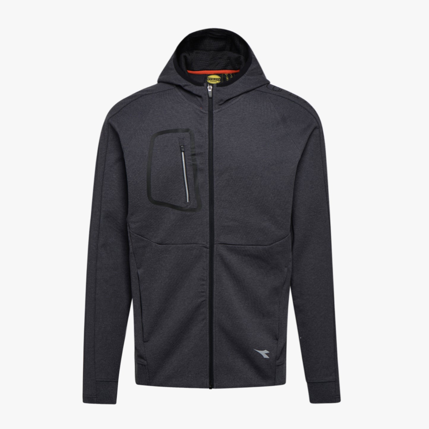 DIADORA UTILITY  - FELPA DA LAVORO SWEATSHIRT CROSS FZ GRIGIO 177657 75148