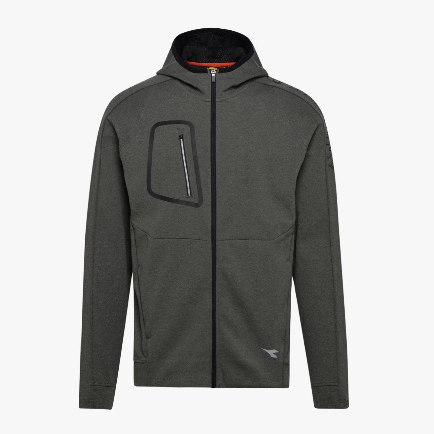 DIADORA UTILITY  - FELPA DA LAVORO SWEATSHIRT CROSS FZ VERDE 177657 70167