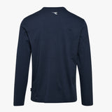 Diadora Utility T-SHIRT ML MONO ORGANIC MANICA LUNGA BLU CLASSICO 177667 60062