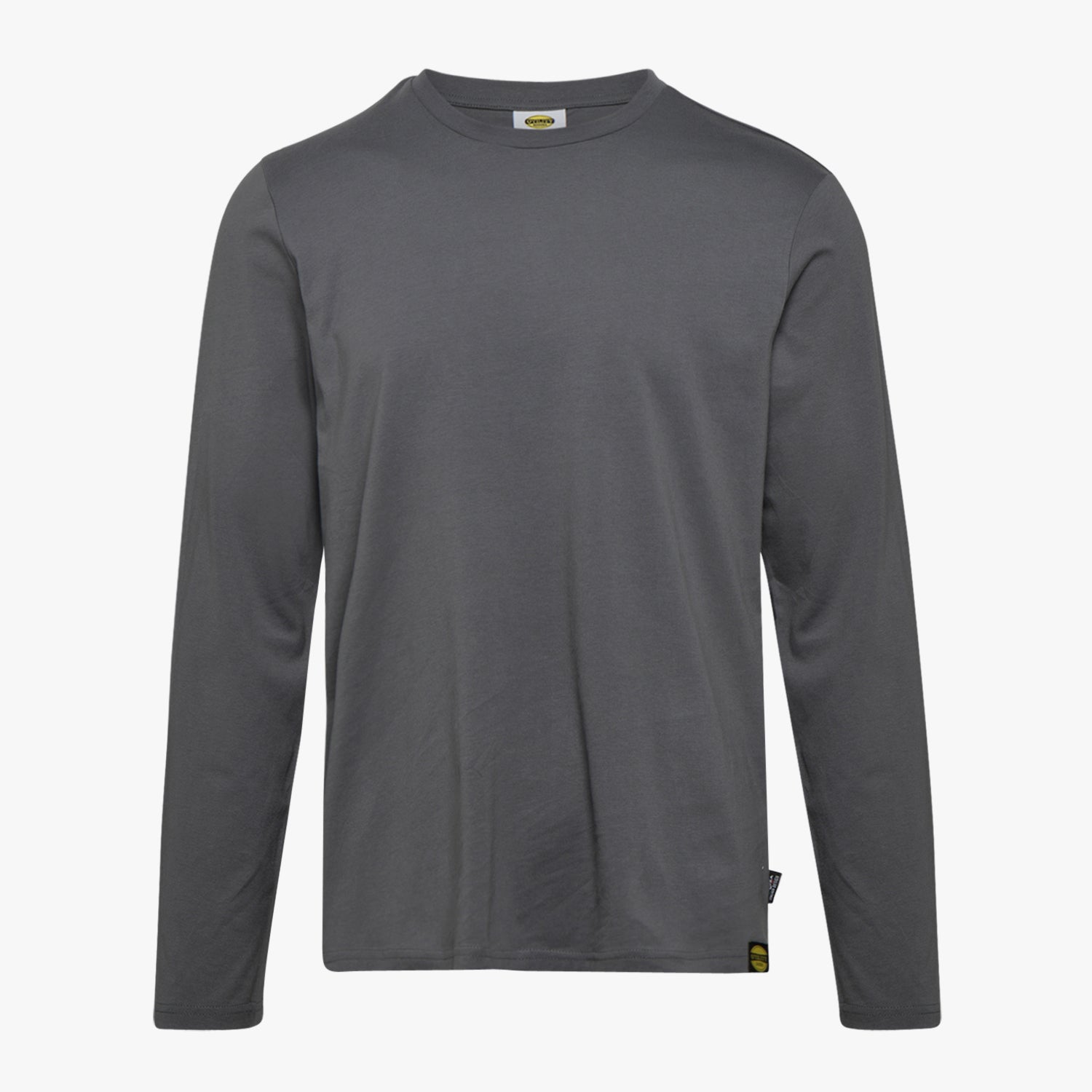 Diadora Utility T-SHIRT ML MONO ORGANIC MANICA LUNGA GRIGIO ACCIAIO 177667 75070