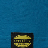 Diadora Utility POLO MC ATLAR ORGANIC MANICA CORTA BLU DIVINO 177955 60089