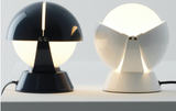 Lampada da tavolo a doppia emissione BUONANOTTE LINEA LIGHT STILNOVO BIANCO 8961