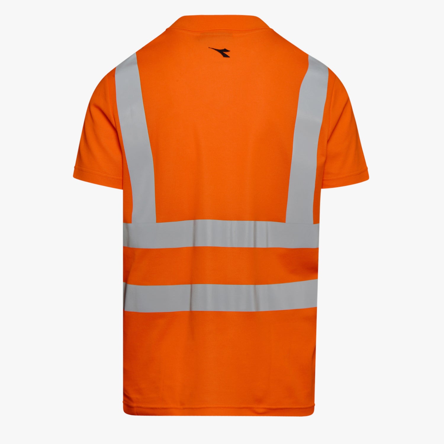Diadora Utility POLO MANICA CORTA MC HV ISO 20471 ARANCIONE FLUO 176234 97035