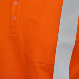 Diadora Utility POLO MANICA CORTA MC HV ISO 20471 ARANCIONE FLUO 176234 97035