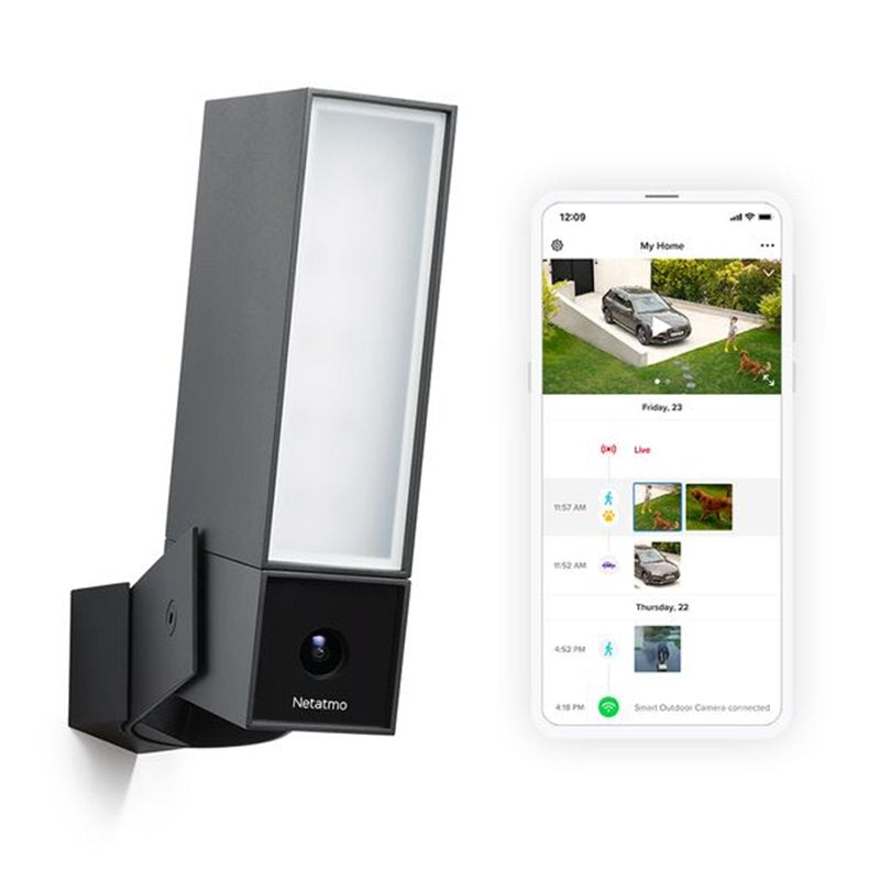 Telecamera di Videosorveglianza Netatmo Presence da esterno Wifi con rilevamento