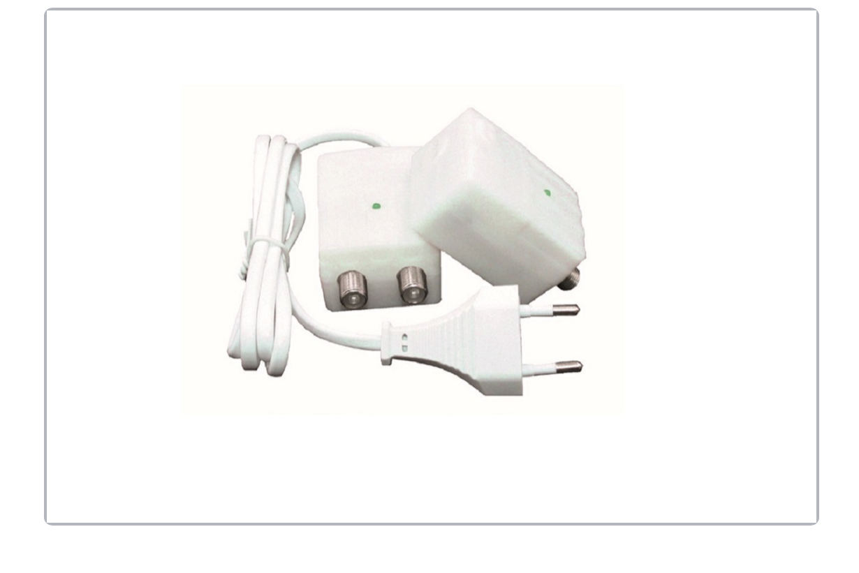KIT DDT EMME ESSE: 1 ANT. UHF, 1 ANT. BIII, 1 AMPLIFICATORE 20dB, 1 ALIMENTATORE