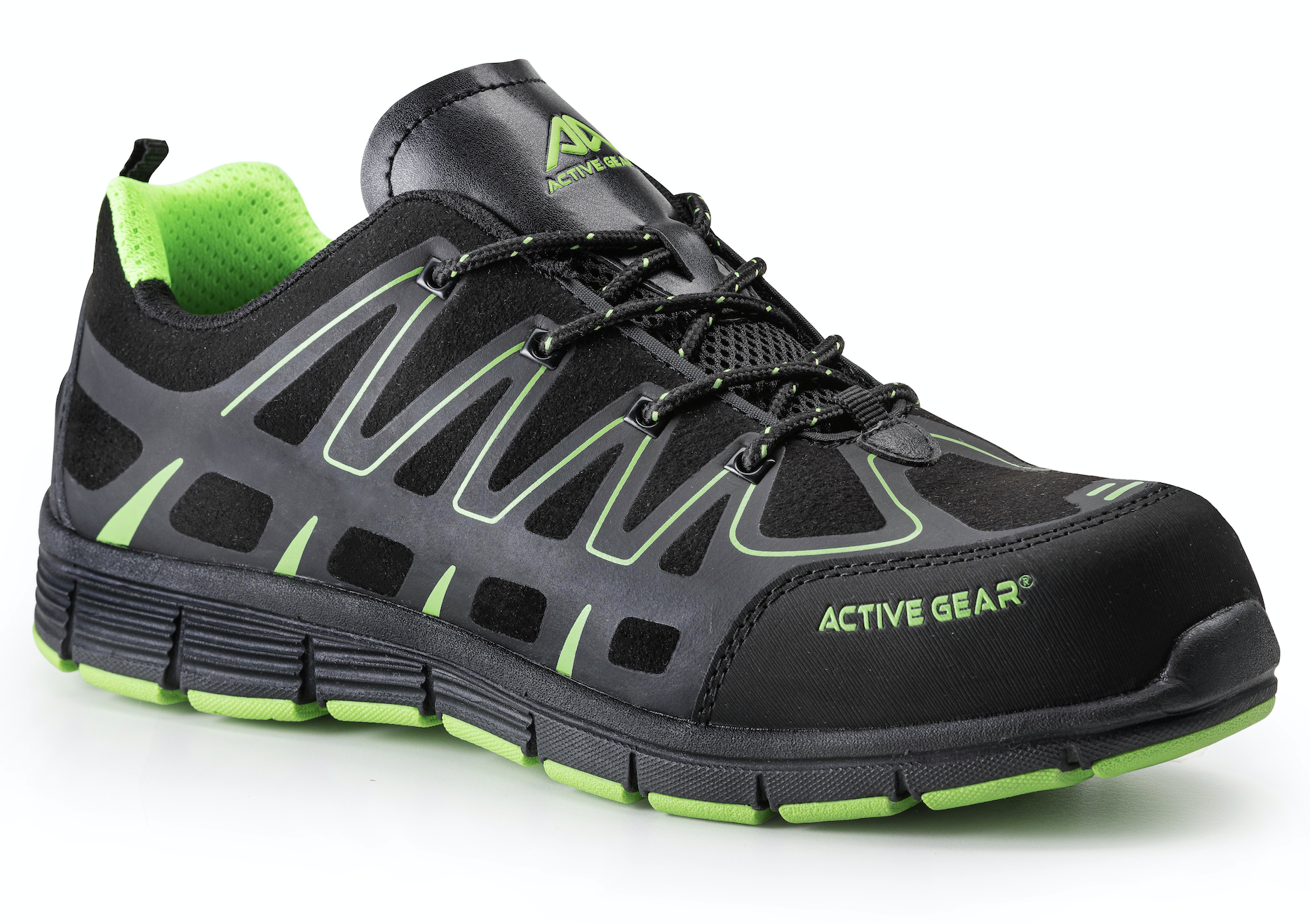 Scarpe Antinfortunistiche ACTIVE GEAR A-SPRINT Low Green S3 SRC ESD 0% Metal HRO
