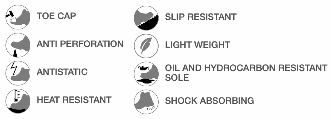 Scarpe Antinfortunistiche ACTIVE GEAR A-LOOK Low Grey S1-P SRC 0% Metal