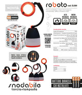 CFG ROBOTO Torcia snodabile doppia illuminazione EL094 5W 180 lumen