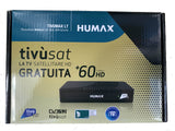 HUMAX Tivumax LT Ricevitore Satellitare HD-3801S2 - Nero Nuovo Modello