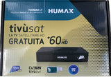 HUMAX Tivumax LT Ricevitore Satellitare HD-3801S2 - Nero Nuovo Modello