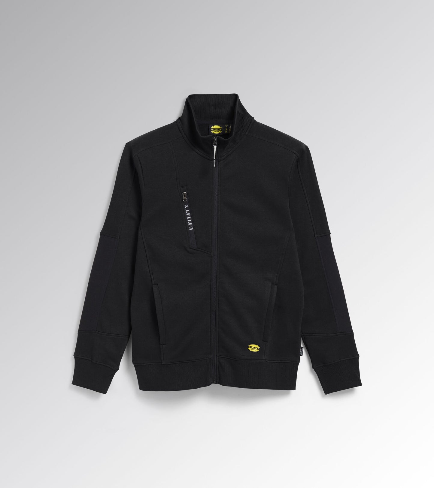 Diadora Utility Felpa da lavoro SWEATSHIRT FZ LITEWORK Nero 175943 80013