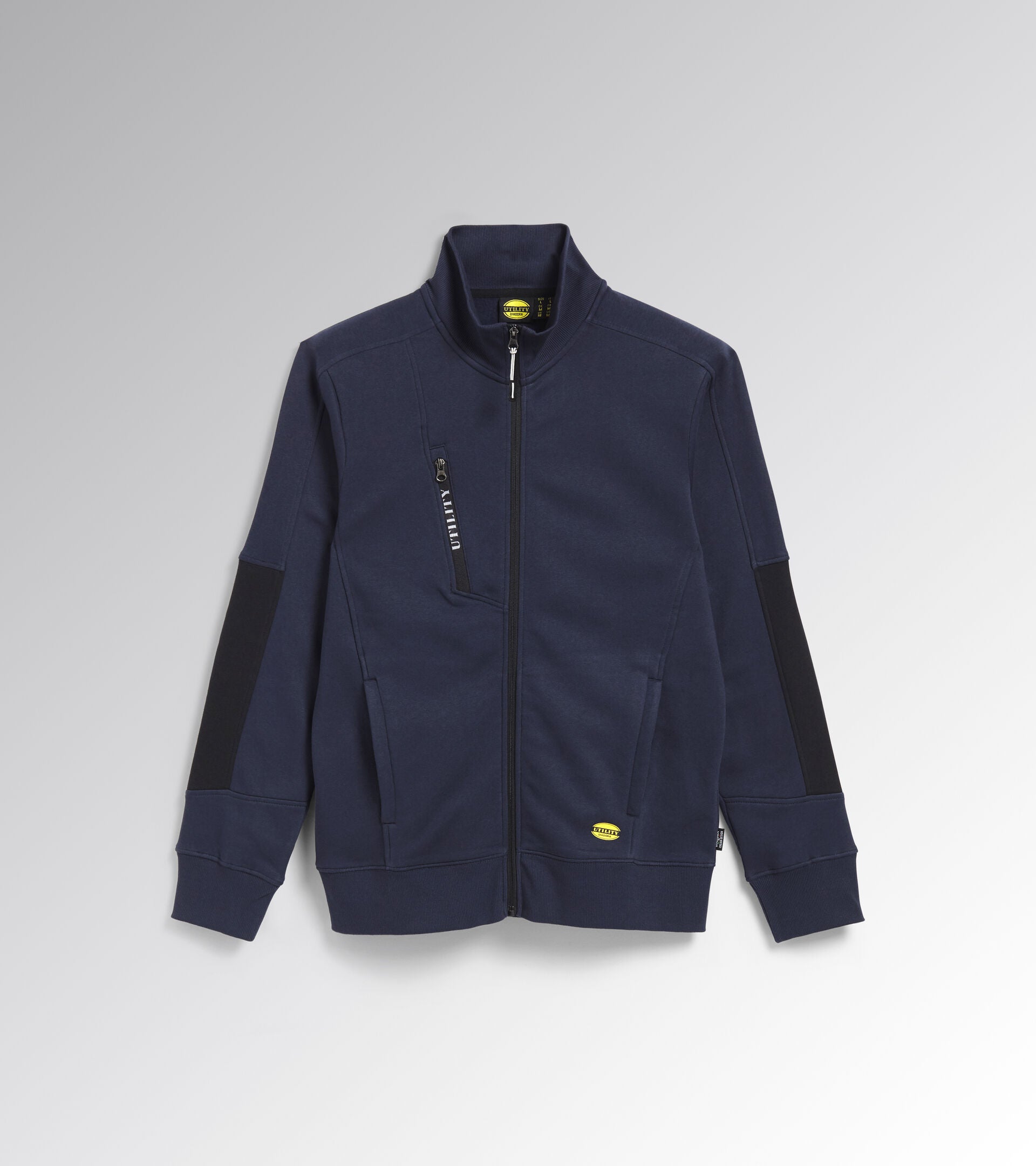 Diadora Utility Felpa da lavoro SWEATSHIRT FZ LITEWORK Blu classico 175943 60062