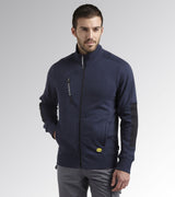 Diadora Utility Felpa da lavoro SWEATSHIRT FZ LITEWORK Blu classico 175943 60062
