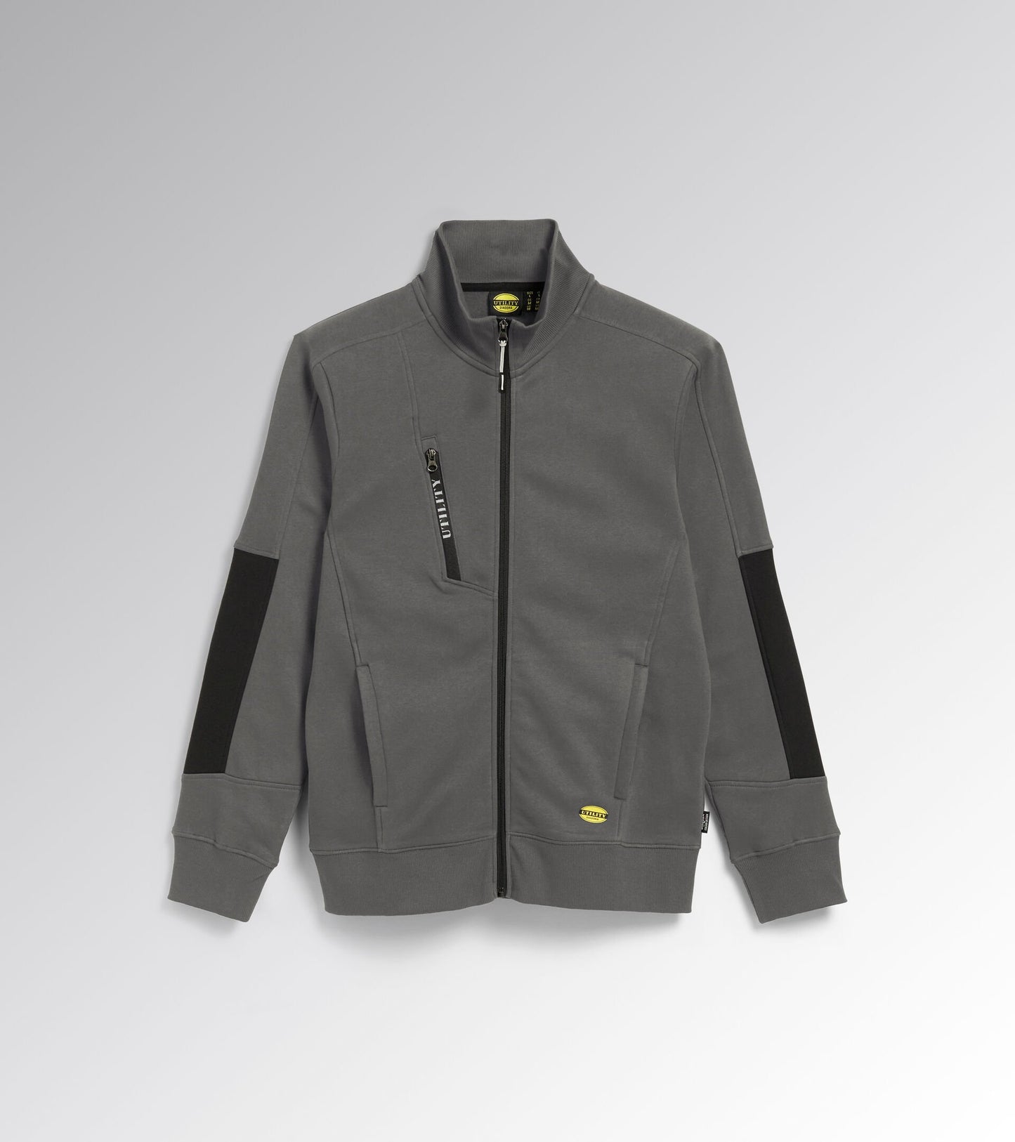 Diadora Utility Felpa da lavoro SWEATSHIRT FZ LITEWORK Grigio 175943 75070
