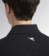 POLO ML ATLANTIS ORGANIC  manica lunga Diadora Utility Nero 177954 80013