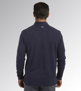 POLO ML ATLANTIS ORGANIC  manica lunga Diadora Utility Blu 177954 60062