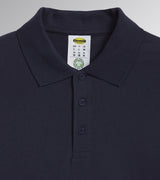 POLO ML ATLANTIS ORGANIC  manica lunga Diadora Utility Blu 177954 60062