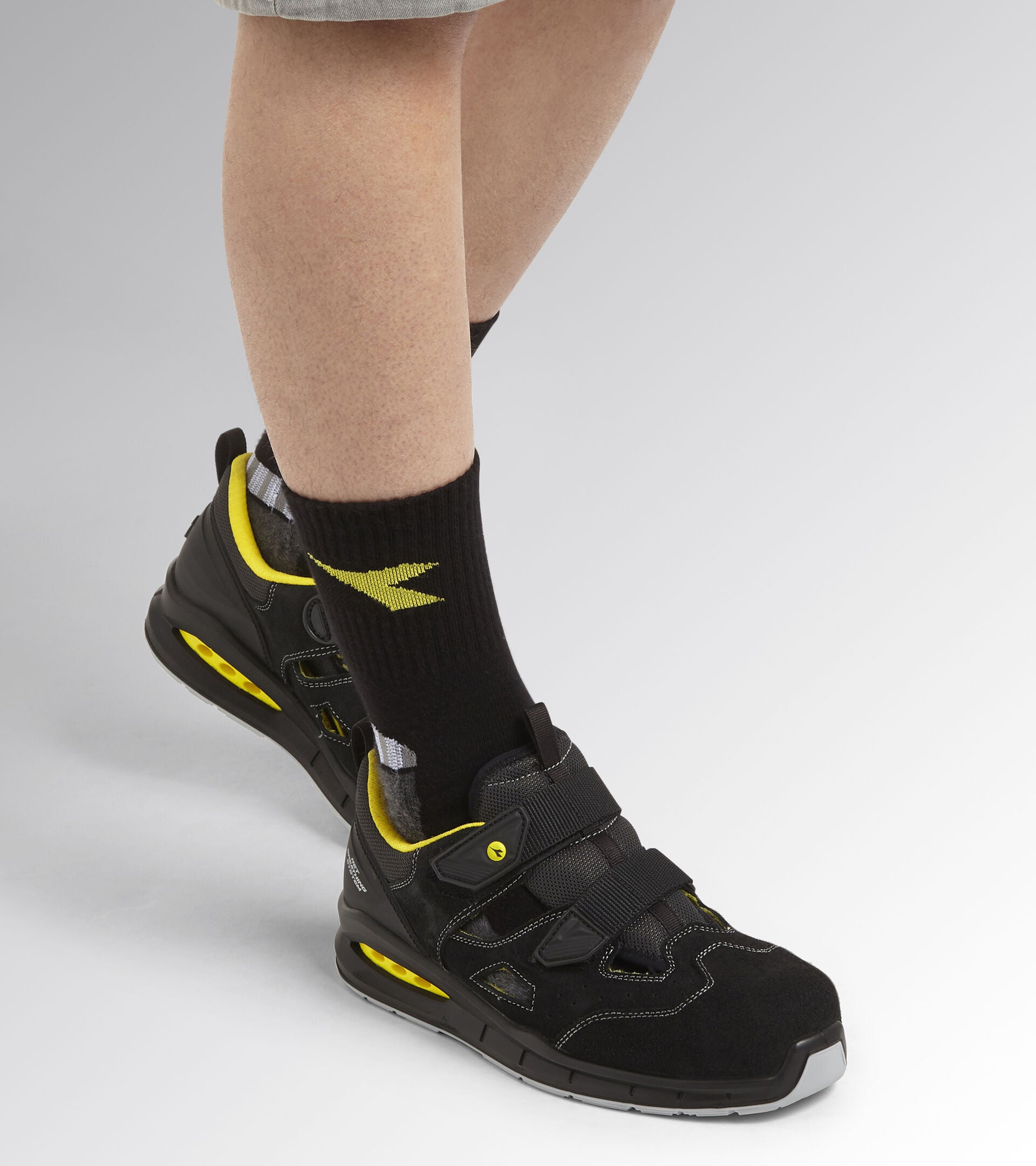 Scarpe Antinfortunistiche Diadora Utility RUN NET AIRBOX SANDAL S1P SRC NERO 176210 C4663
