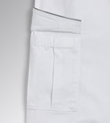Pantaloni da lavoro Diadora Utility PANT STAFF STRETCH CARGO BIANCO 177649 20002