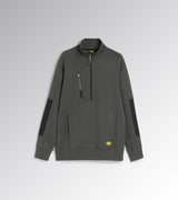 Diadora Utility Felpa da lavoro SWEATSHIRT HZ LITEWORK Verde Timo 175944 70166