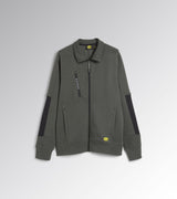 Diadora Utility Felpa da lavoro SWEATSHIRT FZ LITEWORK Verde Timo 175943 70166