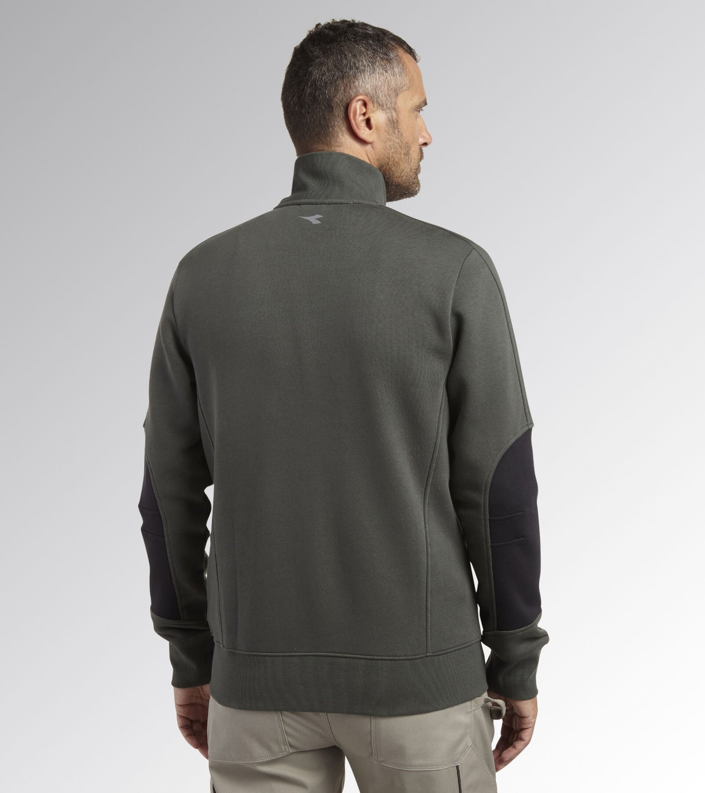 Diadora Utility Felpa da lavoro SWEATSHIRT FZ LITEWORK Verde Timo 175943 70166