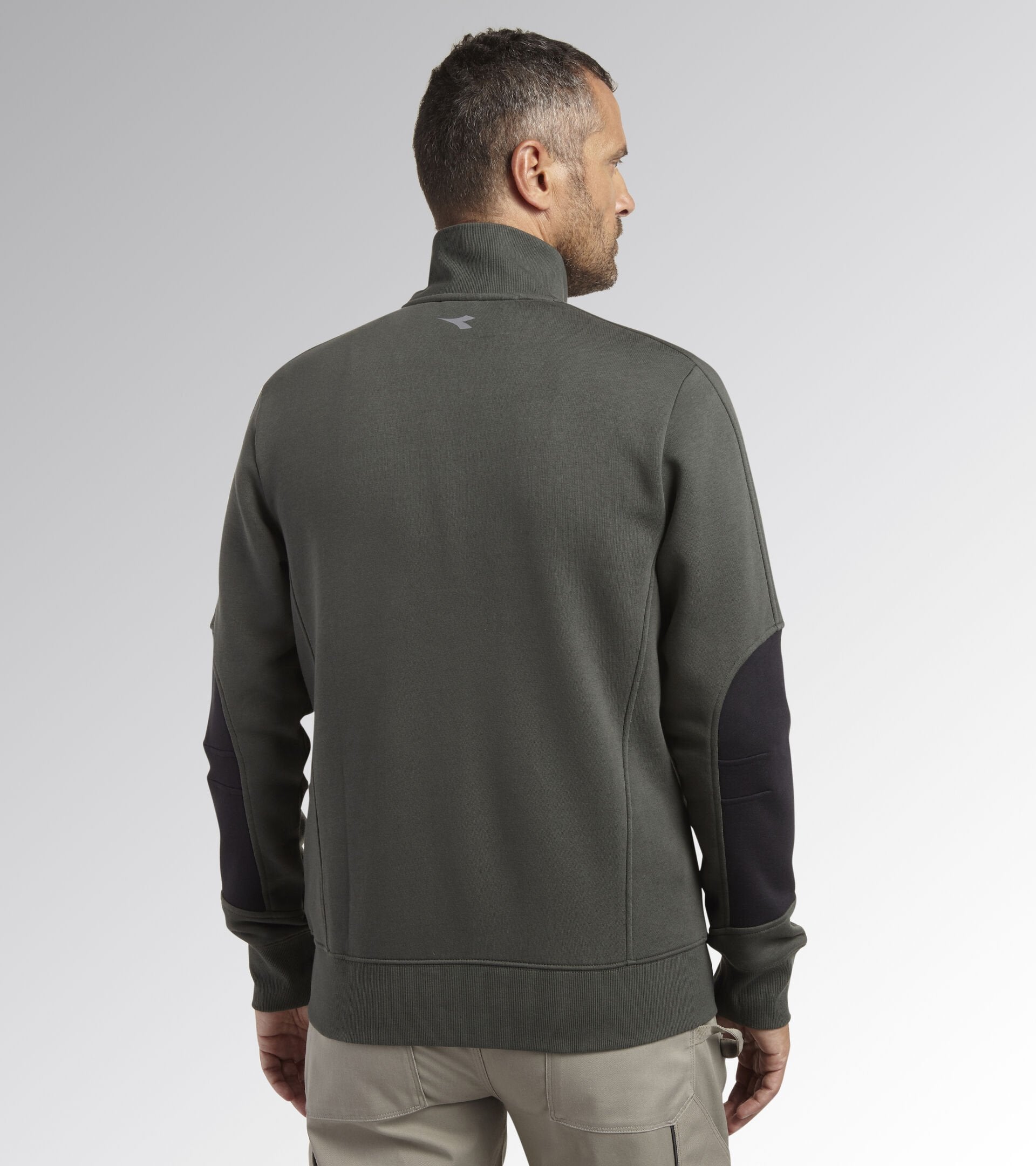 Diadora Utility Felpa da lavoro SWEATSHIRT FZ LITEWORK Verde Timo 175943 70166