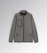 DIADORA UTILITY Giacca BONDED JACKET CROSS MOROCCAN STEEL GRAY MELANGE 178366 C9777