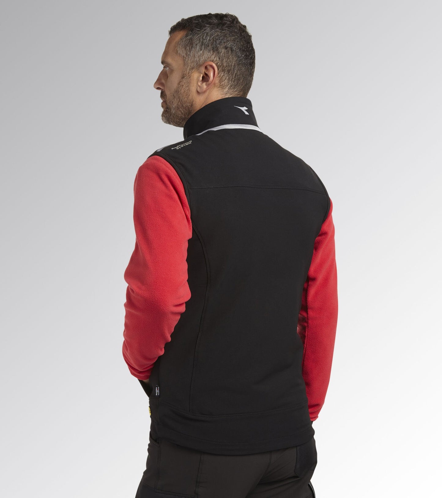 DIADORA UTILITY - GILET VEST CARBON TECH NERO 175943 80013