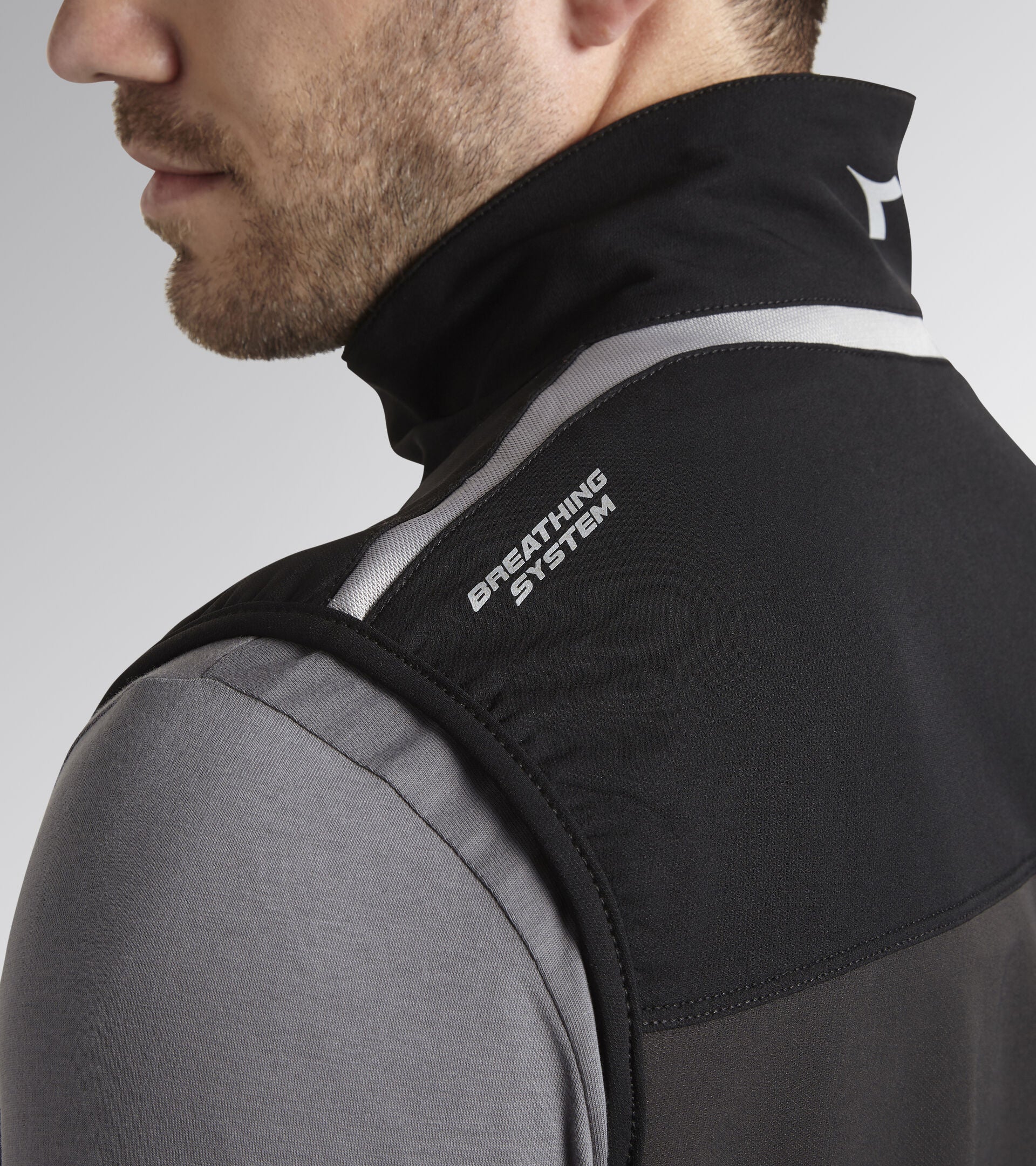 DIADORA UTILITY - GILET VEST CARBON TECH GRIGIO ASFALTO 175343 75135