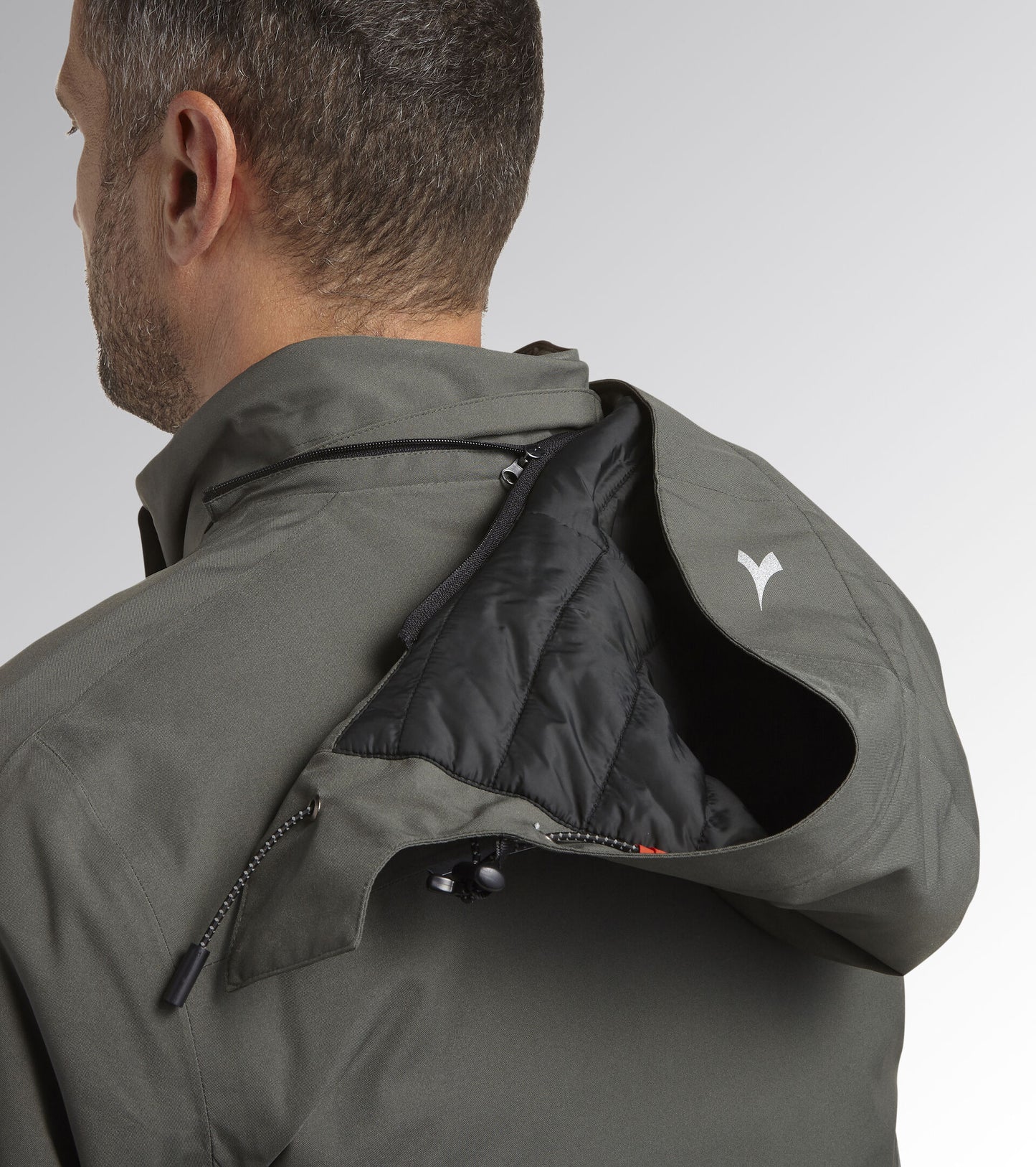 DIADORA UTILITY - GIUBOTTO PADDED JACKET CROSS VERDE TIMO 177660 70166