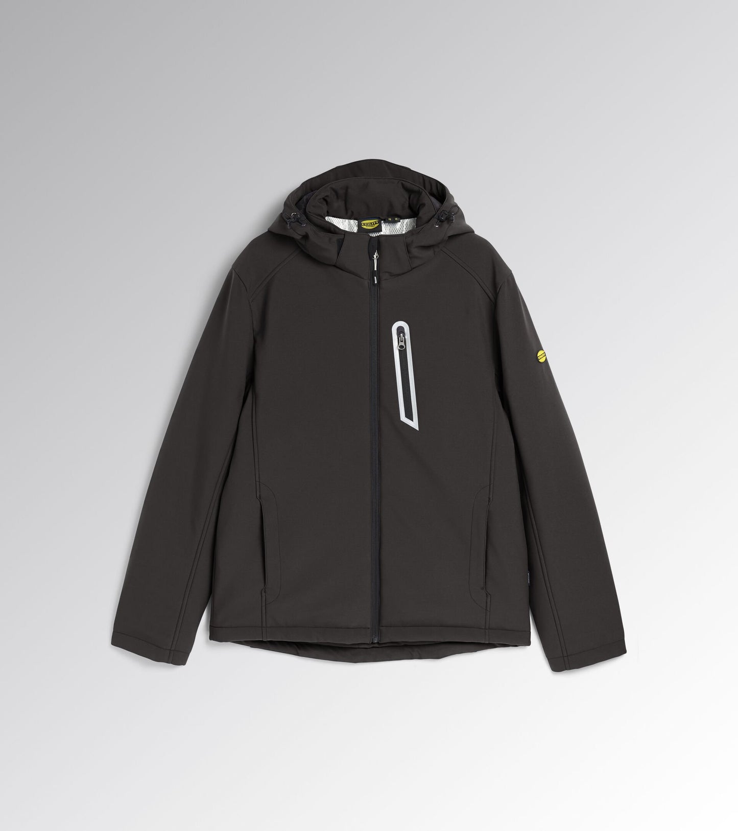 DIADORA UTILITY  - GIACCA PADDED SOFTSHELL SAIL GRIGIO ASFALTO 178365 75135