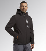 DIADORA UTILITY  - GIACCA PADDED SOFTSHELL SAIL GRIGIO ASFALTO 178365 75135