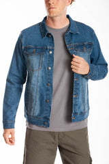 Giubbotto di jeans STANT denim stretch Fibreflex vestibilità Slim Rica Lewis