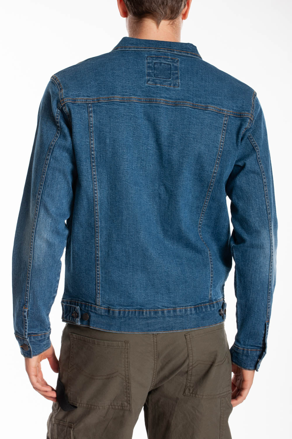 Giubbotto di jeans STANT denim stretch Fibreflex vestibilità Slim Rica Lewis